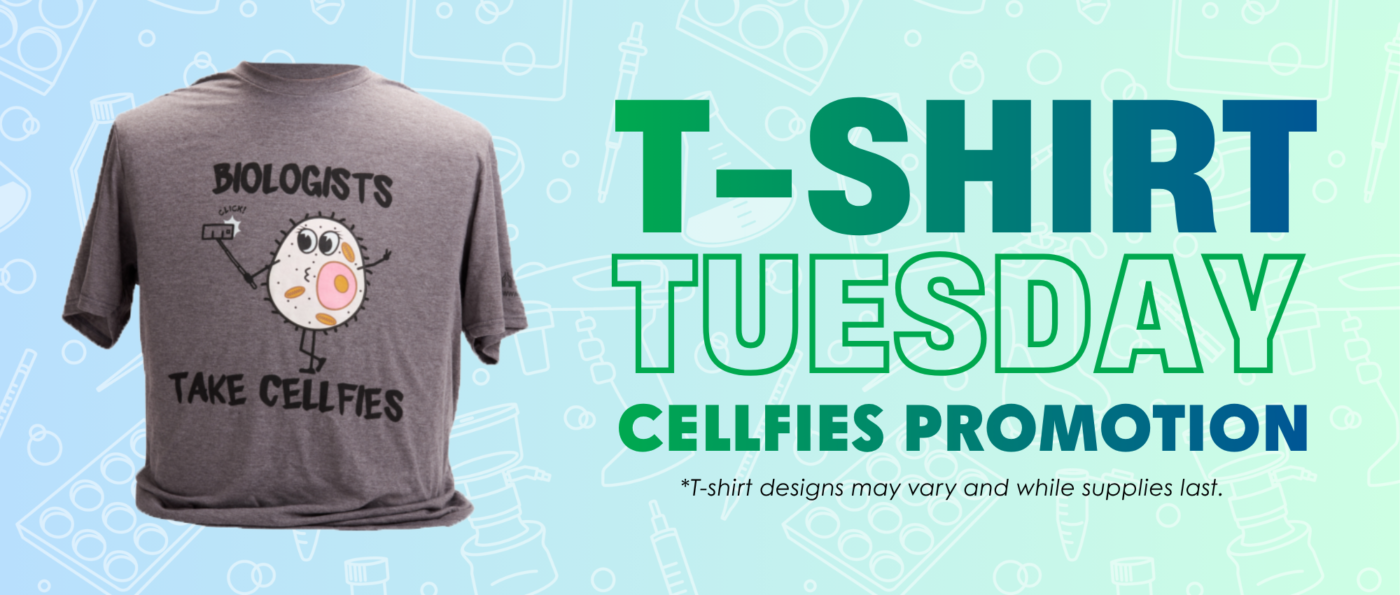 T Shirt Tuesday Promo - Cellfies Eblast Graphic