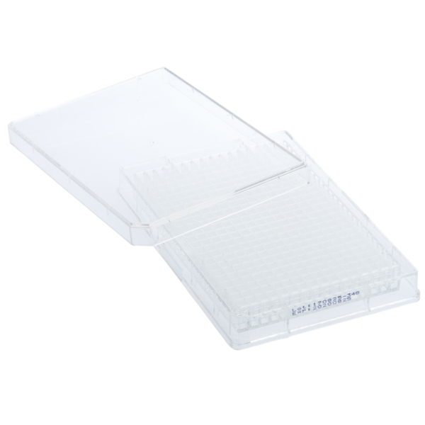 CELLTREAT Scientific Products 229596 96-Well Cell Culture Plate with Lid; 100//cs