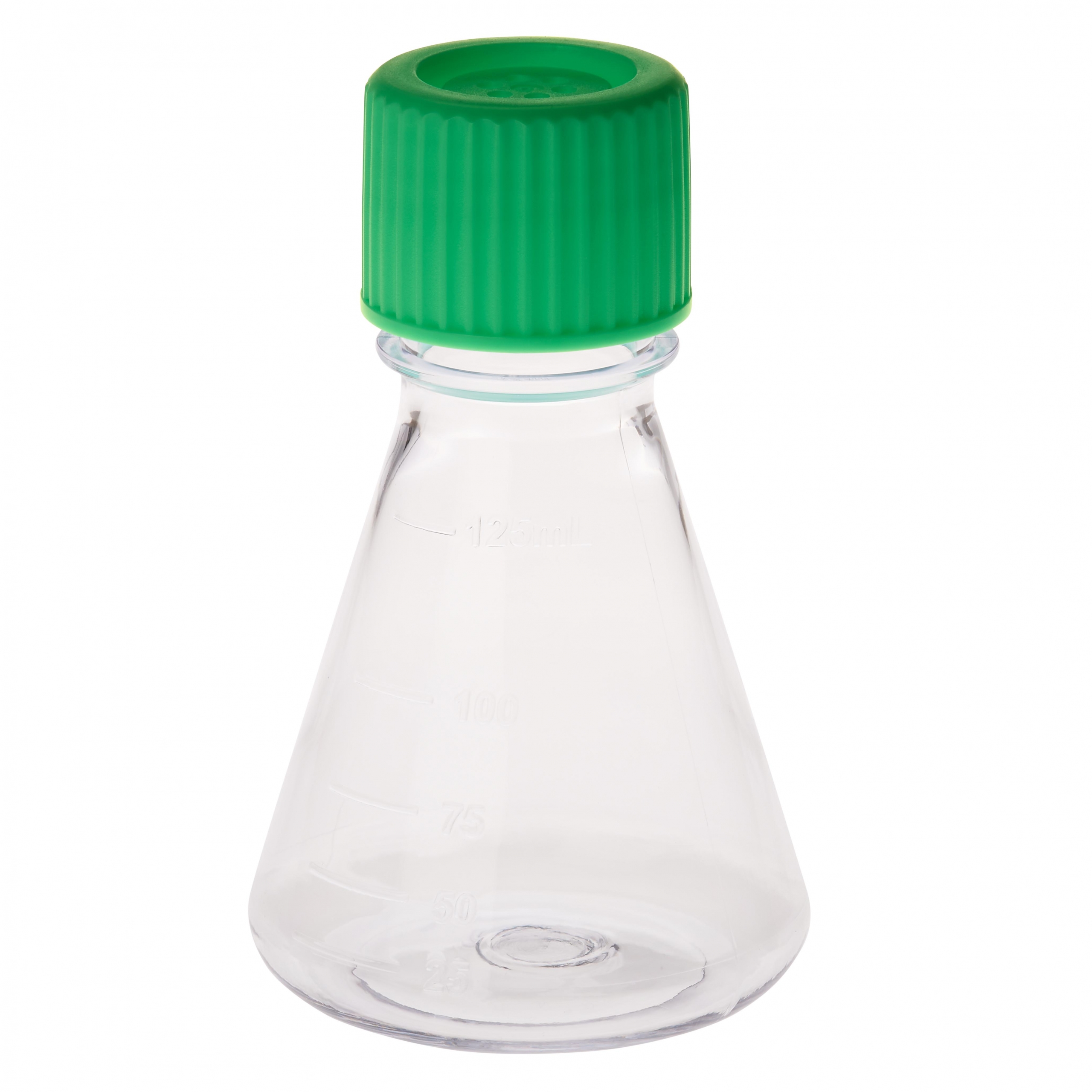 Nalgene™ Single-Use PETG Erlenmeyer Flasks with Plain Bottom: Sterile